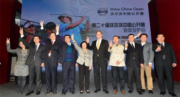 斯滕森助阵20届沃尔沃中国公开赛正中集团巨资激励中国球员